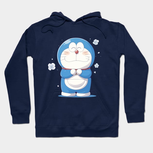 DORAEMON THE CAT Hoodie by Drank